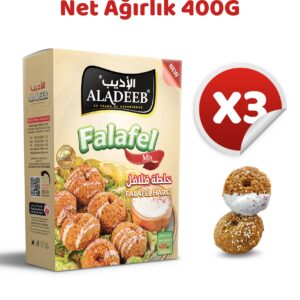 Falafel Harcı 3’lü Set 400 g x 3 Adet (1,2 KG)