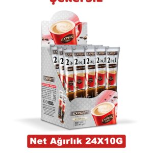 2’si 1 Arada Şekersiz Hazır Kahve
